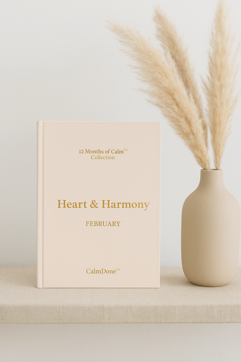 Publish your book on Amazon KDP with CalmDone planner styled workspace and intentional publishing aesthetics