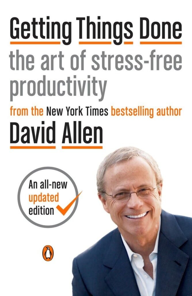 Getting Things Done book by David Allen, GTD method and productivity classic