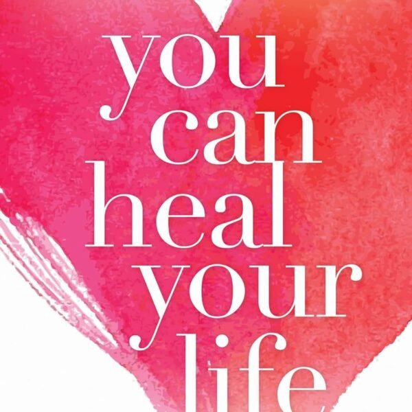 You Can Heal Your Life by Louise Hay book cover in a minimalist CalmDone reading space.