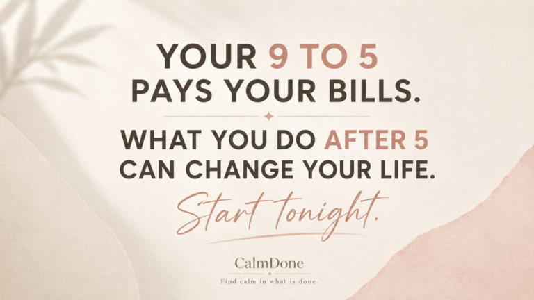 What you do after 5 can change your life for working mothers