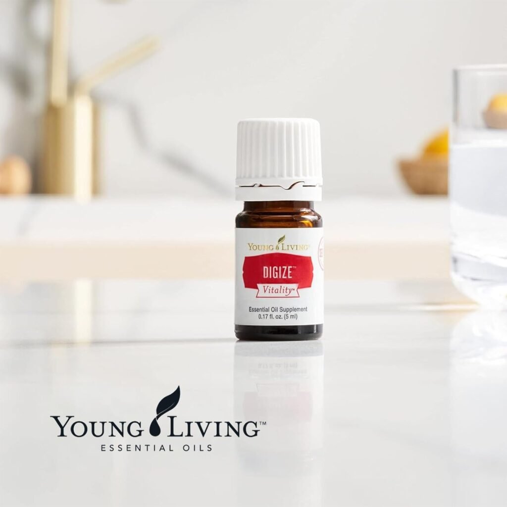 Young Living DiGize Essential Oil Blend 5 ml bottle for herbal diffuser and aromatherapy routines