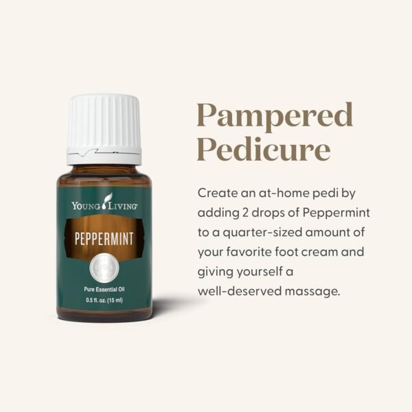 Young Living Peppermint Essential Oil – 15 ml - Image 2