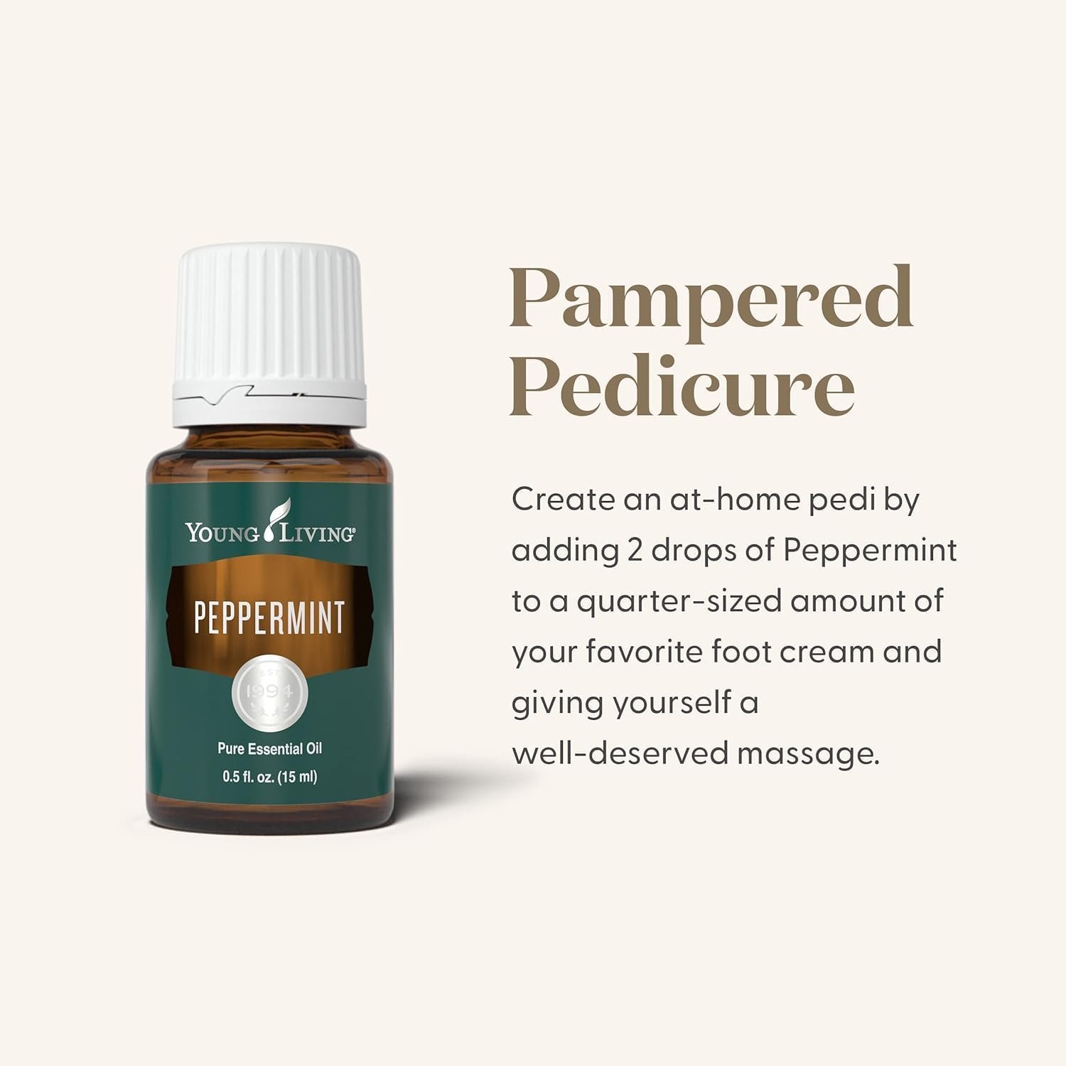 Young Living Peppermint Essential Oil – 15 ml
