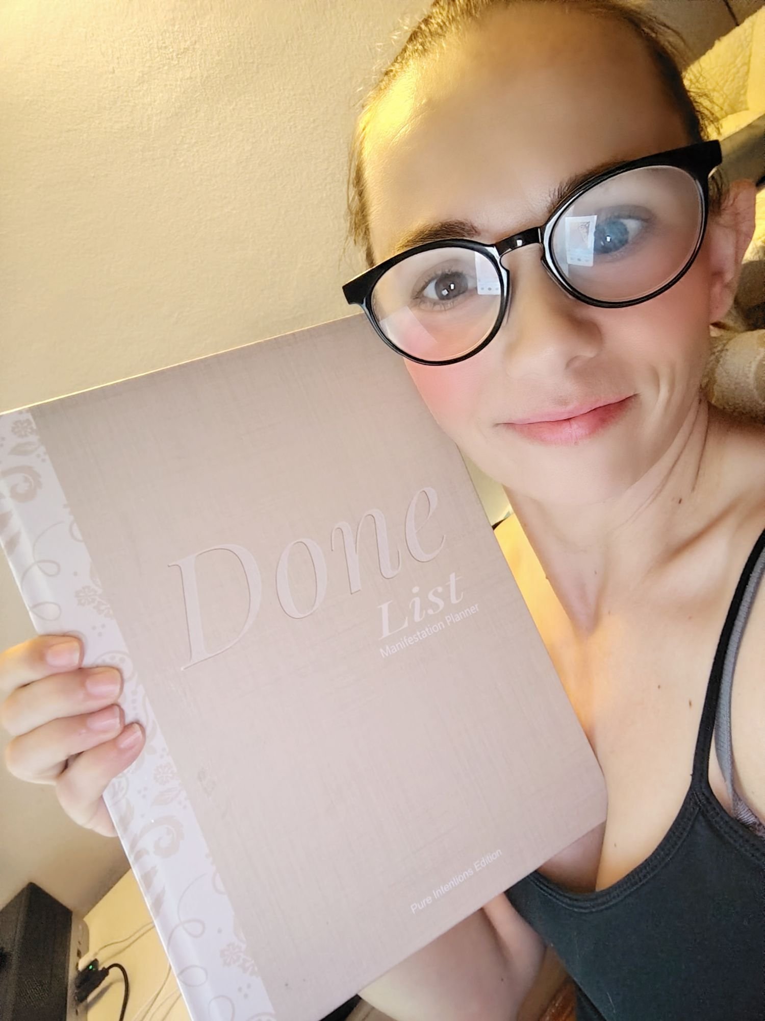 Reading the Done List Planner Pure Intentions Edition, CalmDone Signature Collection, manifestation and Neville Goddard connection
