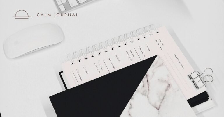 The Daily Planner 2027: Start Calm, Stay Calm - CalmDone
